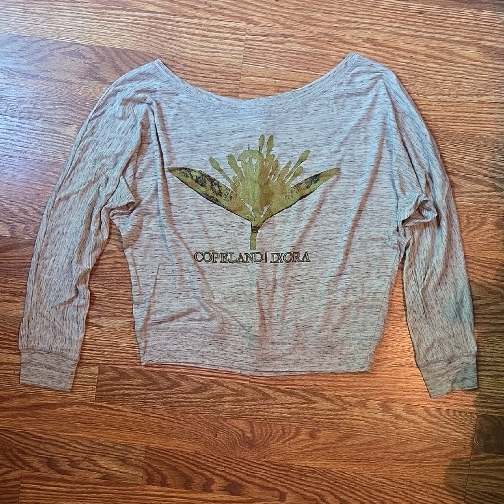 Copeland Band Long Sleeve Wide Neck T-shirt
